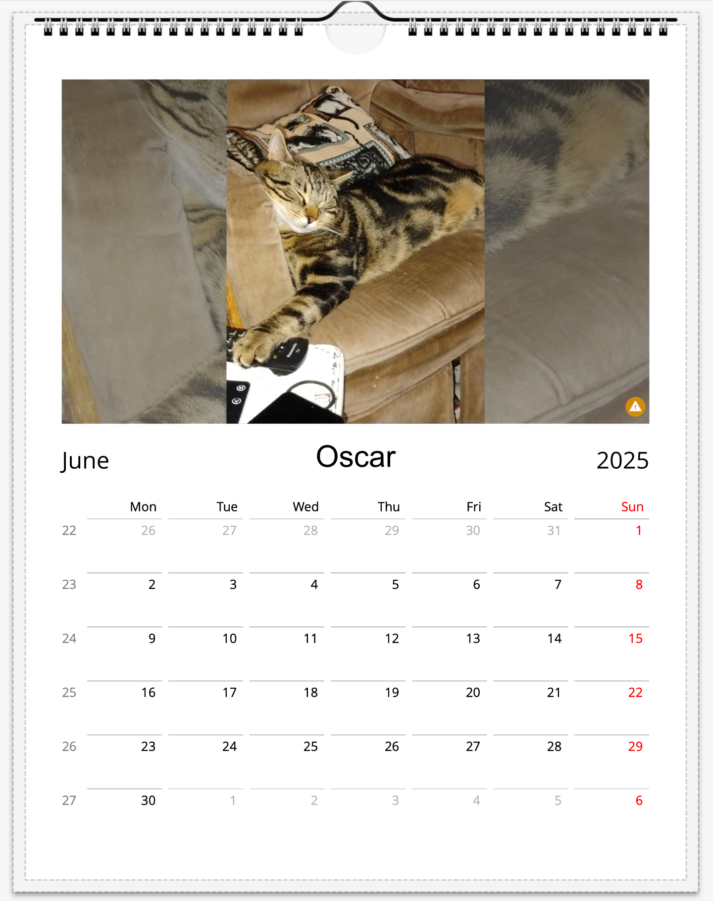 Tail-of-the-Month Calendar + Winner Discount (May 2025 - May 2026)