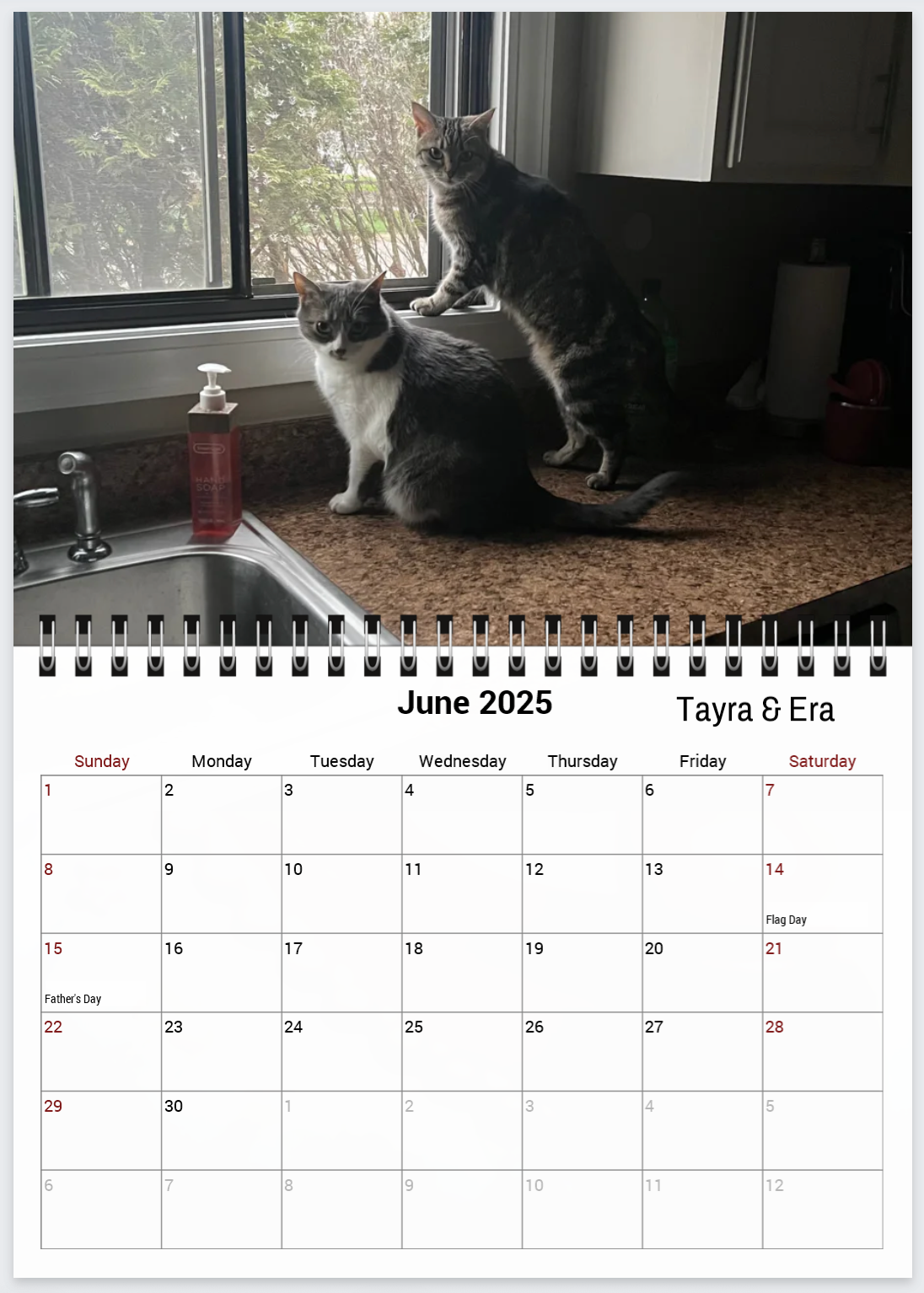 Tail-of-the-Month Calendar + Winner Discount (May 2025 - June 2026)