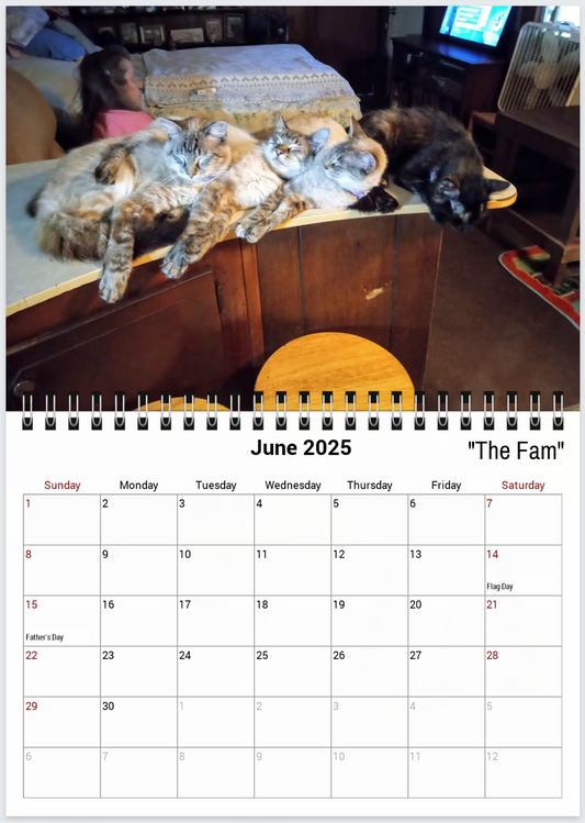 Tail-of-the-Month Calendar + Winner Discount (May 2025 - June 2026)