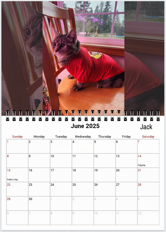 Tail-of-the-Month Calendar + Winner Discount (May 2025 - June 2026)
