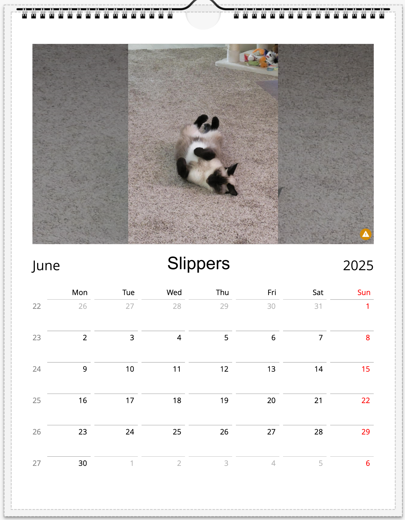 Tail-of-the-Month Calendar + Winner Discount (May 2025 - May 2026)