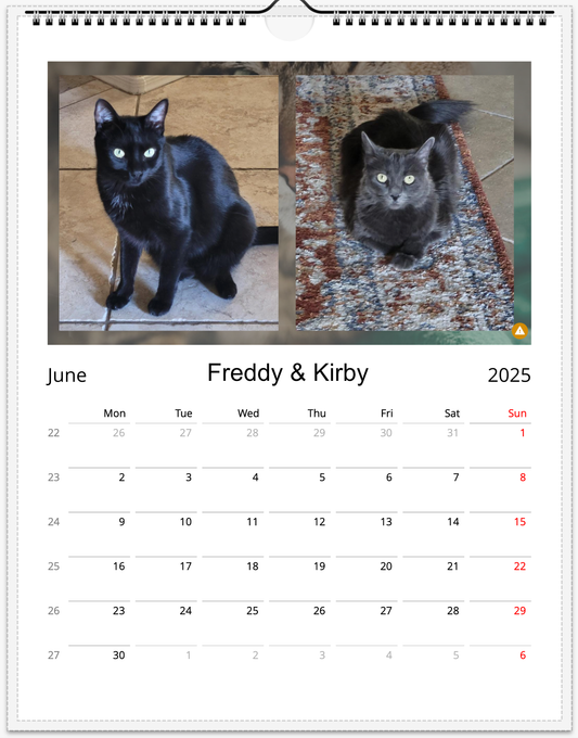 Tail-of-the-Month Calendar + Winner Discount (May 2025 - May 2026)