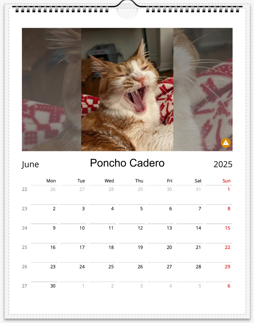 Tail-of-the-Month Calendar + Winner Discount (May 2025 - May 2026)