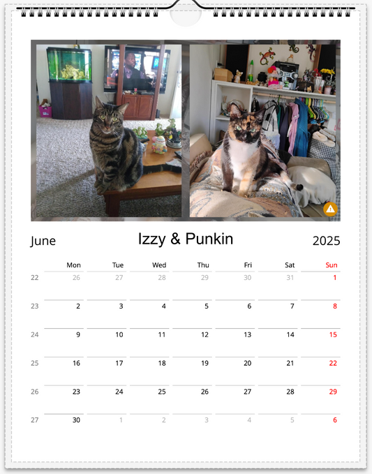 Tail-of-the-Month Calendar + Winner Discount (May 2025 - May 2026)