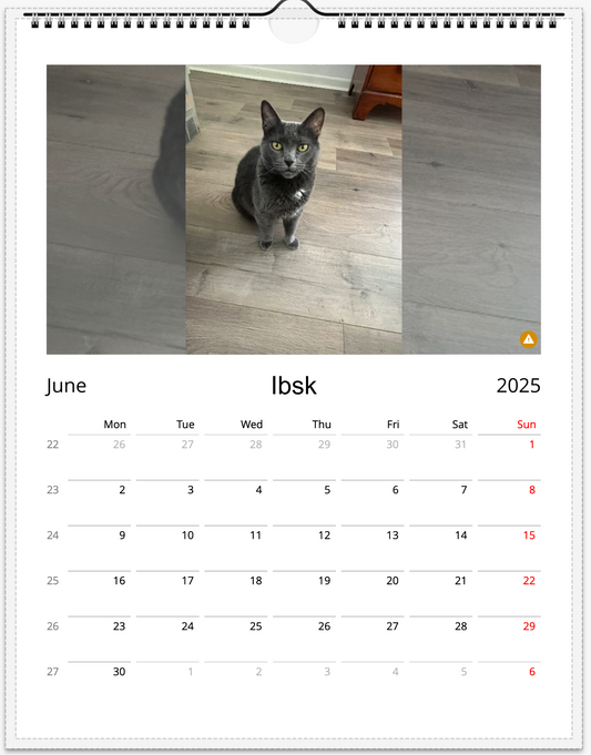 Tail-of-the-Month Calendar + Winner Discount (June 2025 - June 2026)